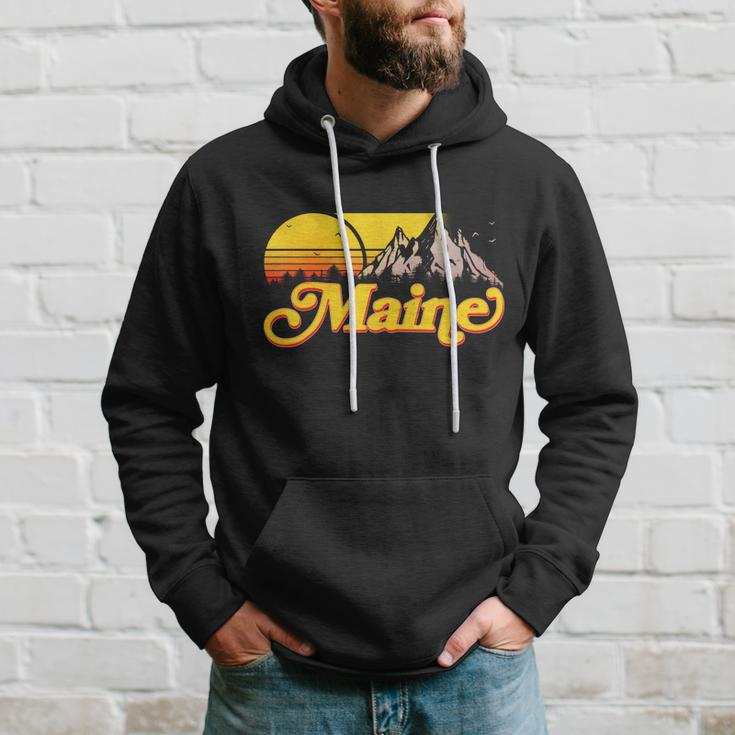 Mountains In Maine Hoodie Gifts for Him