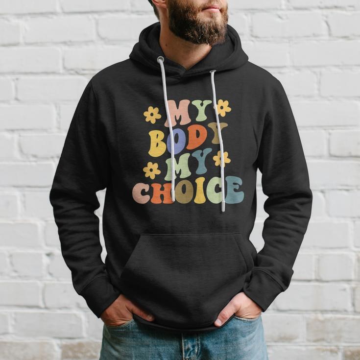 My Body My Choice Pro Choice Womens Rights Feminist Pro Roe V Wade Hoodie Gifts for Him