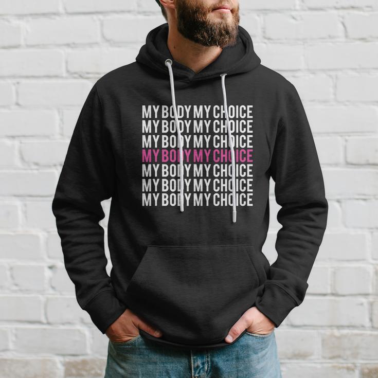 My Body My Choice Pro Choice Womens Rights Hoodie Gifts for Him