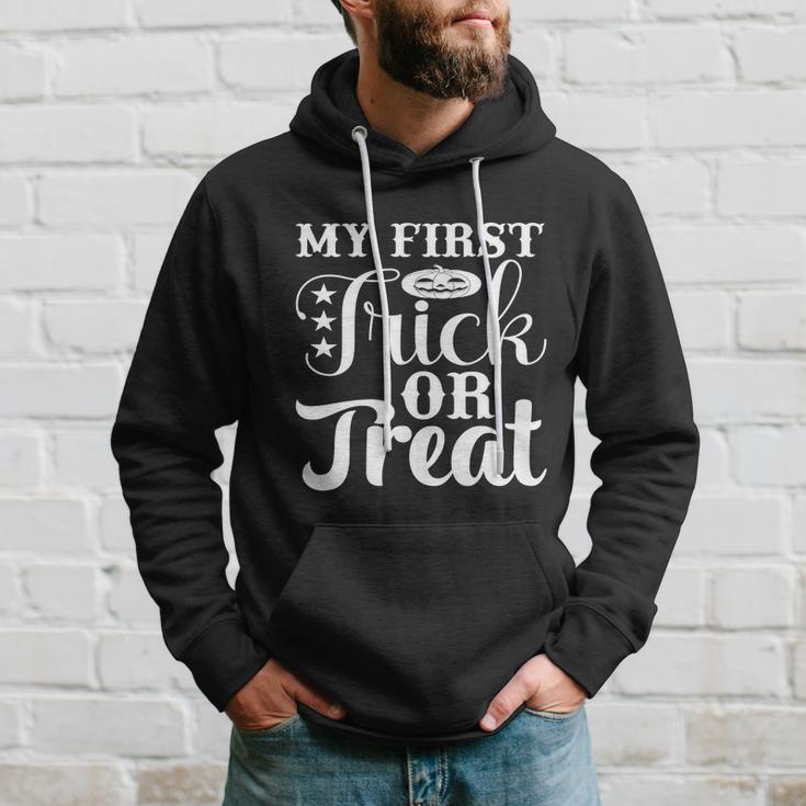 My Firts Trick Or Treat Halloween Quote Hoodie Gifts for Him