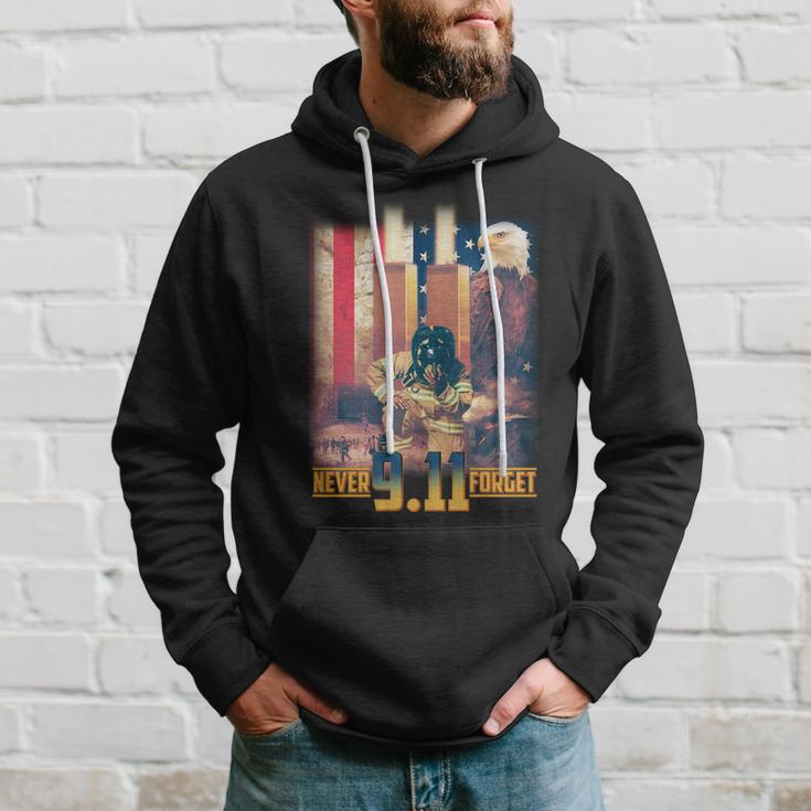 Never Forget 9 11 September 11 Memorial New York City Firefighter Tshirt Hoodie Gifts for Him