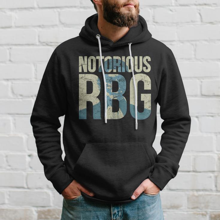 Notorious Rbg Blue Logo Tshirt Hoodie Gifts for Him