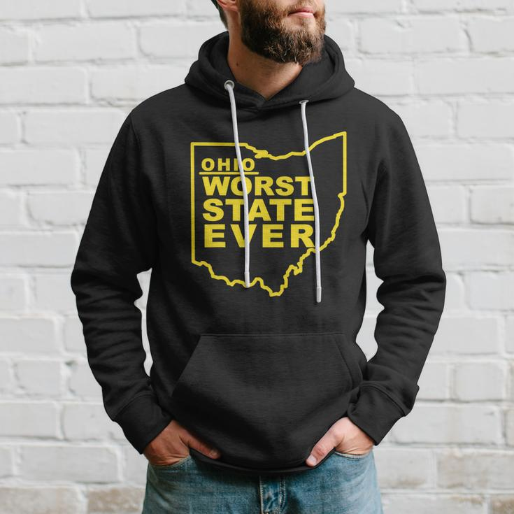Ohio Worst State Ever Tshirt Hoodie Gifts for Him