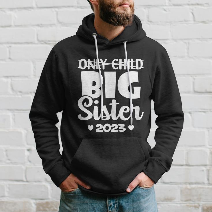 Only Child Expires 2023 Promoted To Big Sister Announcement Hoodie Gifts for Him