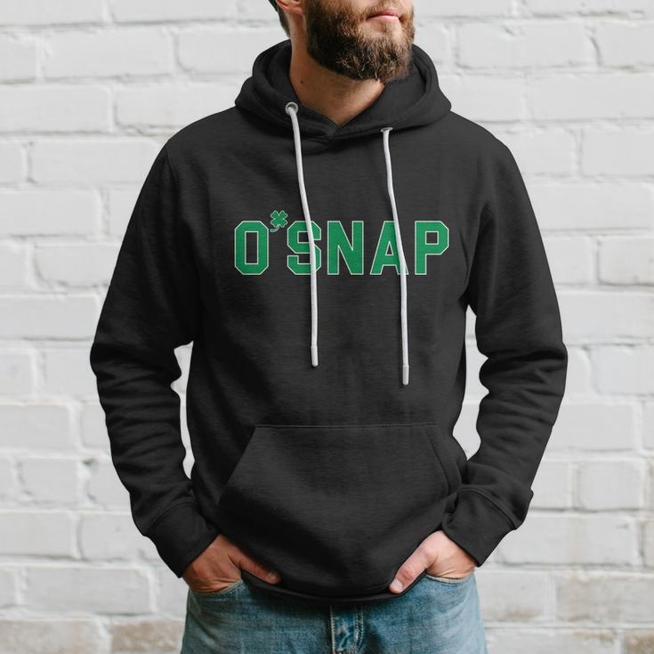 Osnap Irish St Patricks Day Clover Hoodie Gifts for Him