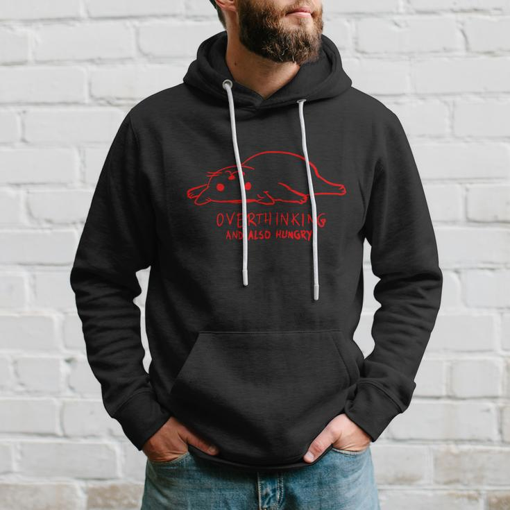 Over Thinking And Also Hungry Hoodie Gifts for Him