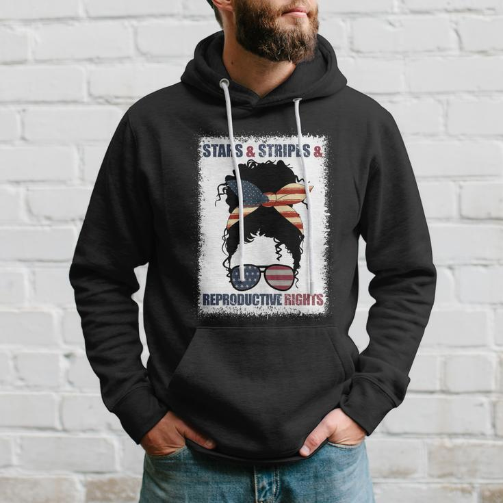Patriotic 4Th Of July Stars Stripes And Reproductive Rights Meaningful Gift Hoodie Gifts for Him