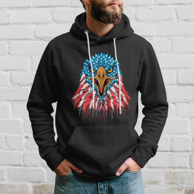 Patriotic Eagle Mullet Usa American Flag 4Th Of July Cute Gift Hoodie Gifts for Him