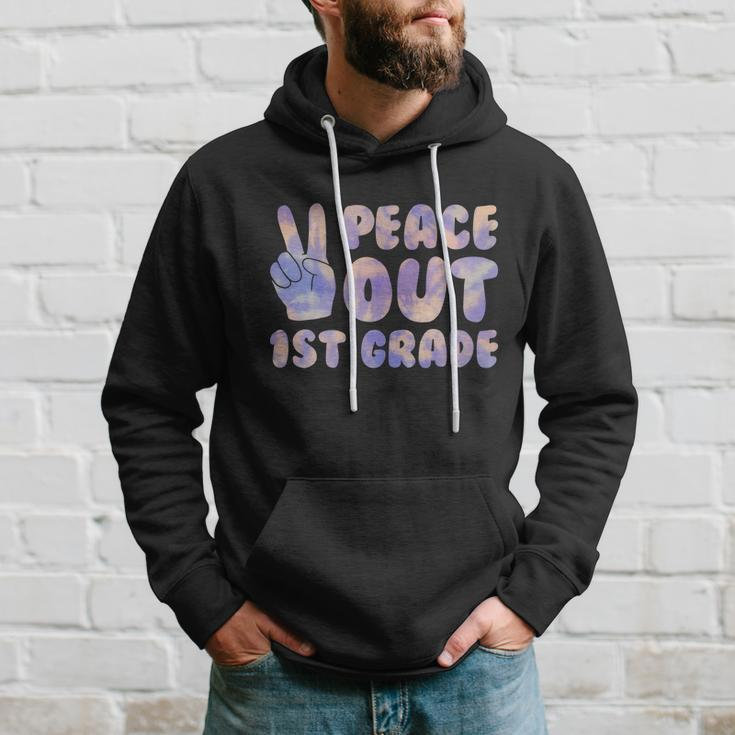 Peace Out 1St Grade 2022 Graduate Happy Last Day Of School Gift Hoodie Gifts for Him