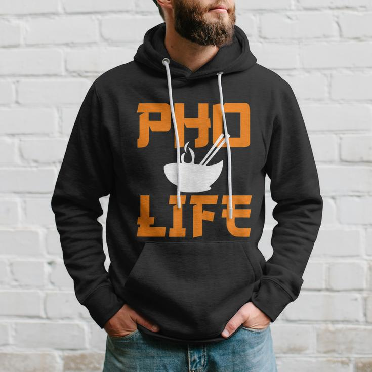 Pho Life Funny Vietnamese Pho Noodle Soup Lover Graphic Design Printed Casual Daily Basic Hoodie Gifts for Him
