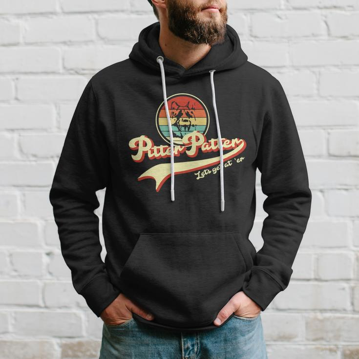 Pitter Patter Lets Get At Er Retro Hoodie Gifts for Him