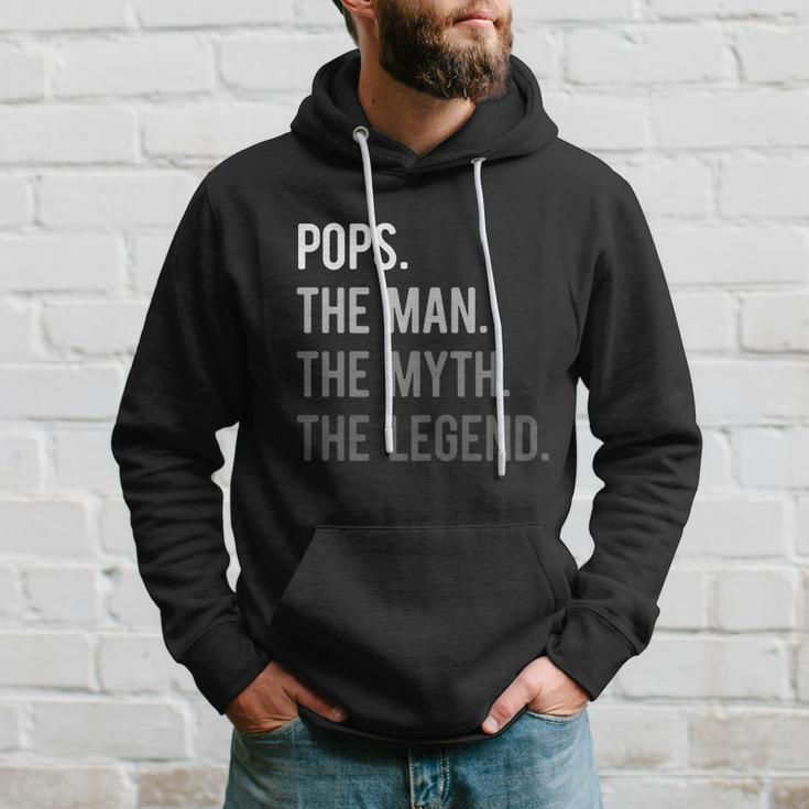 Pops The Man The Myth The Legend Hoodie Gifts for Him