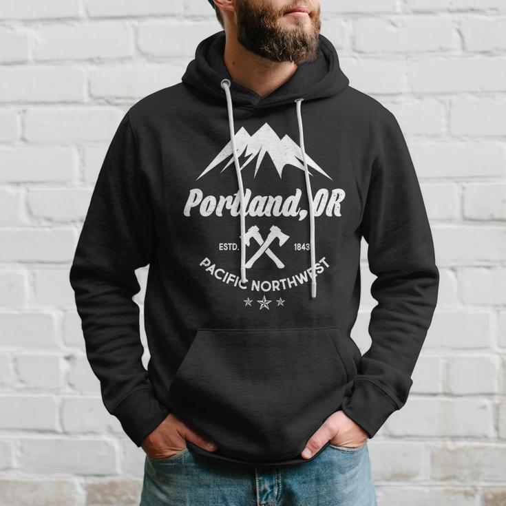 Portland Oregon Estd1843 Pacific Northwest Tshirt Hoodie Gifts for Him