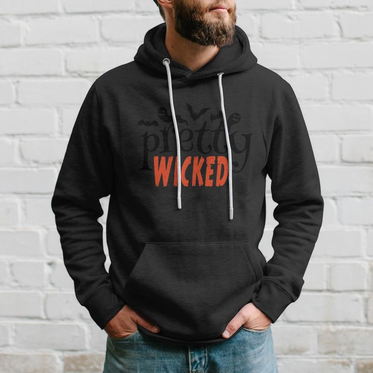 Pretty Wicked Funny Halloween Quote Hoodie Gifts for Him