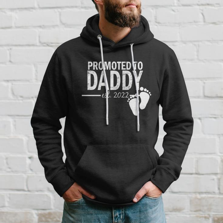 Promoted To Daddy Established Hoodie Gifts for Him