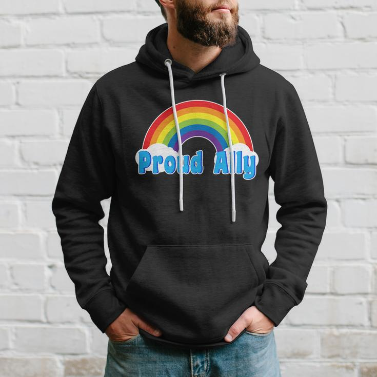 Proud Ally Lgbt Support Hoodie Gifts for Him