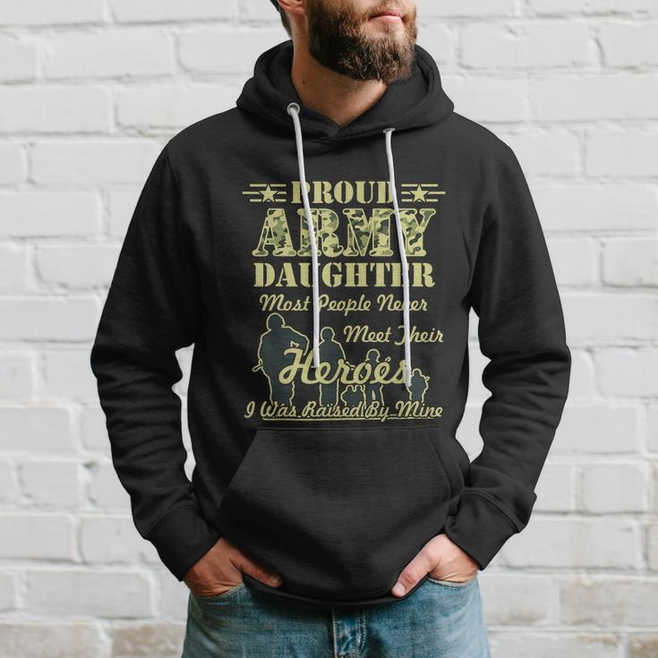 Proud Army Daughter Gift Hoodie Gifts for Him