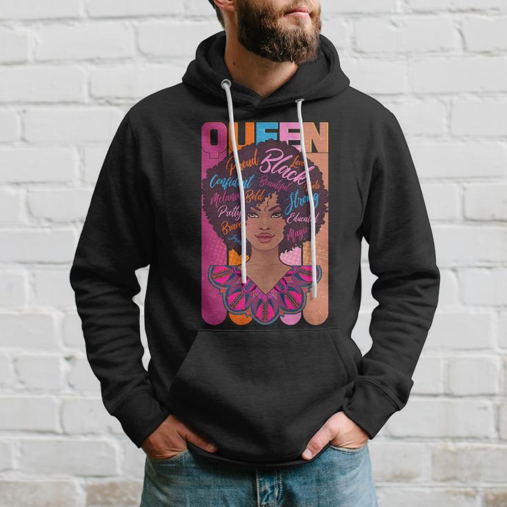 Proud Black African American Queen Hoodie Gifts for Him