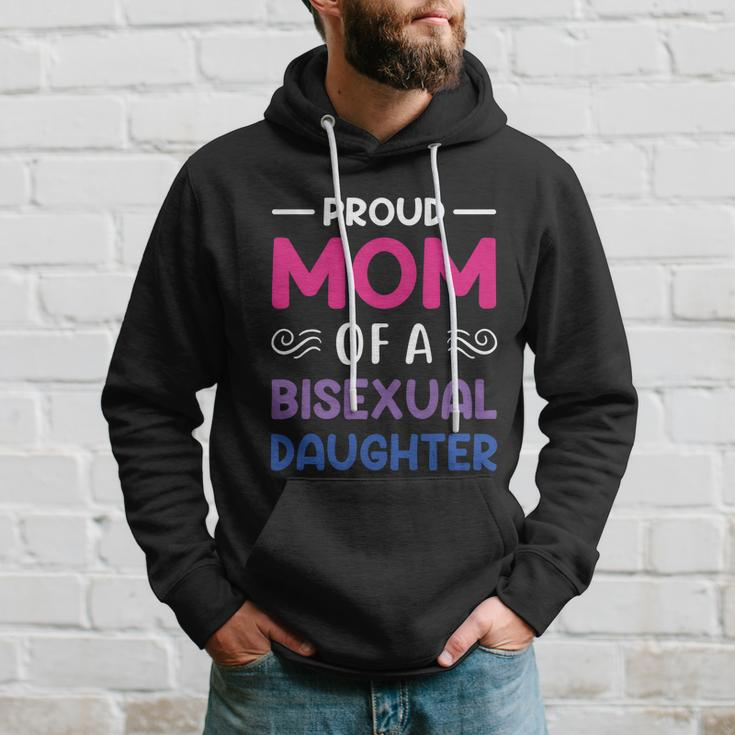 Proud Mom Of A Bisexual Daughter Lgbtq Pride Mothers Day Gift Hoodie Gifts for Him