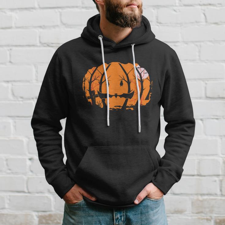 Pumpkin Bat Funny Halloween Quote Hoodie Gifts for Him