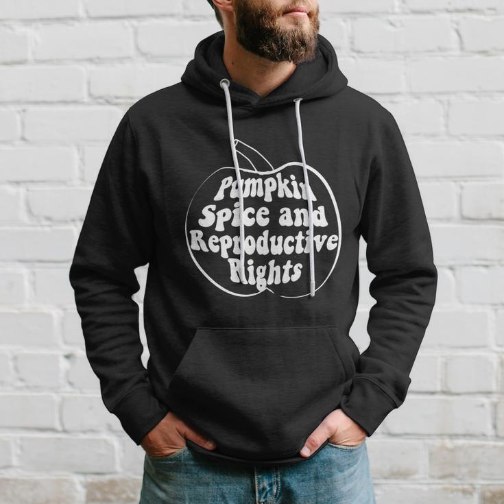 Pumpkin Spice And Reproductive Rights Fall Feminist Choice Gift V6 Hoodie Gifts for Him