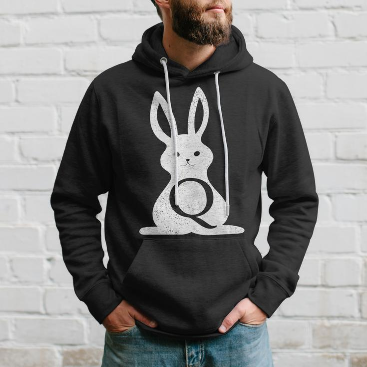 Q Anon Bunny Qanon Hoodie Gifts for Him