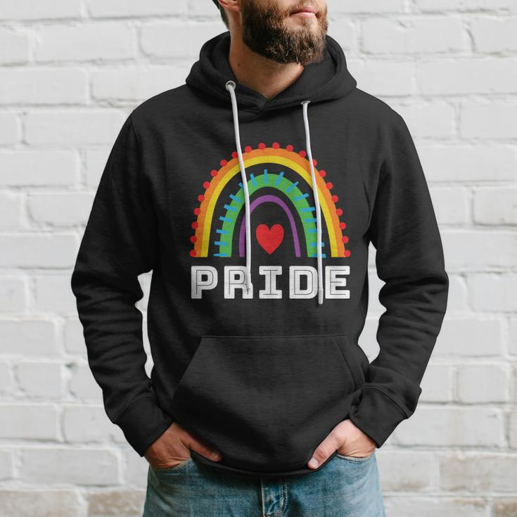 Rainbow Lgbtq Heart Pride Month Lbgt Hoodie Gifts for Him