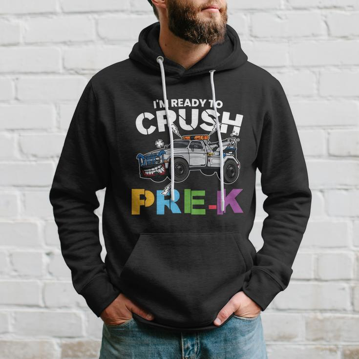 Ready To Crush Prek Truck Back To School Hoodie Gifts for Him