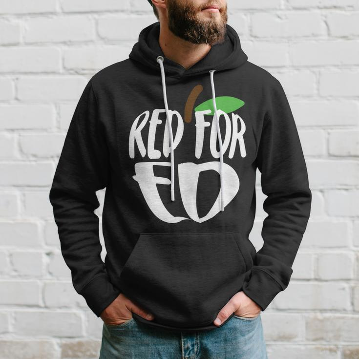 Red For Ed Arizona Teacher Hoodie Gifts for Him