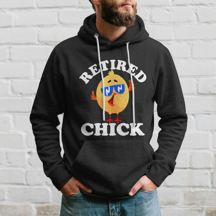 Retired Chick Nurse Chicken Retirement 2021 Colleague Funny Gift Hoodie Gifts for Him