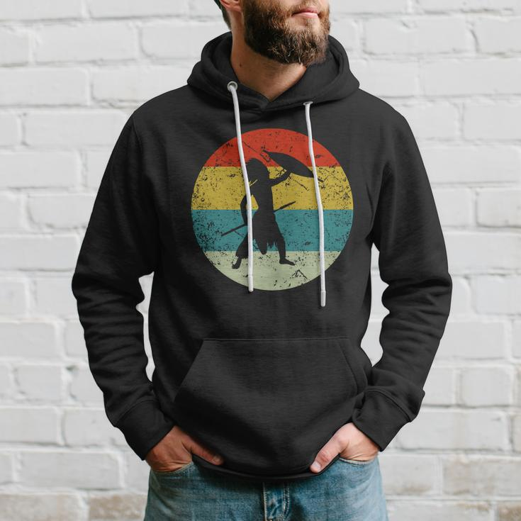 Retro Vintage Indian Warrior Hoodie Gifts for Him