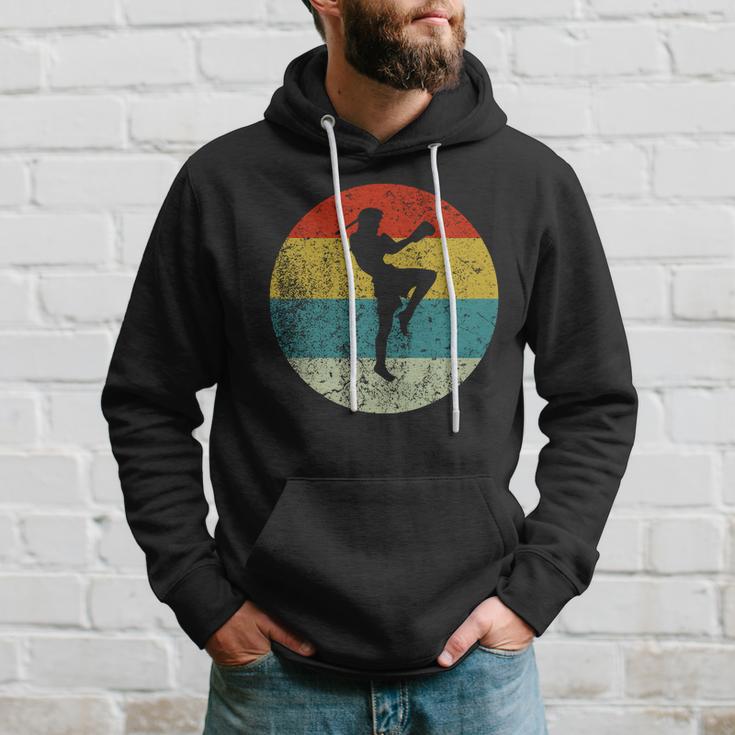 Retro Vintage Muay Thai V2 Hoodie Gifts for Him