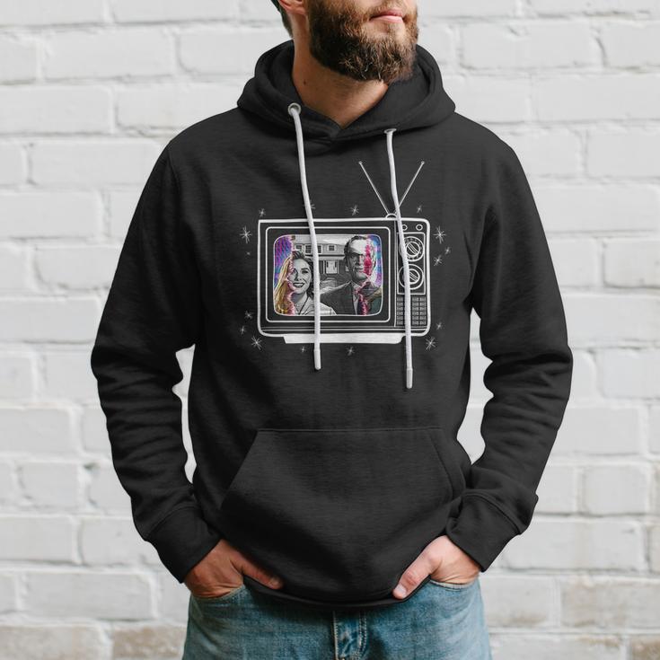 Retro Vintage Tv Show Screen Hoodie Gifts for Him