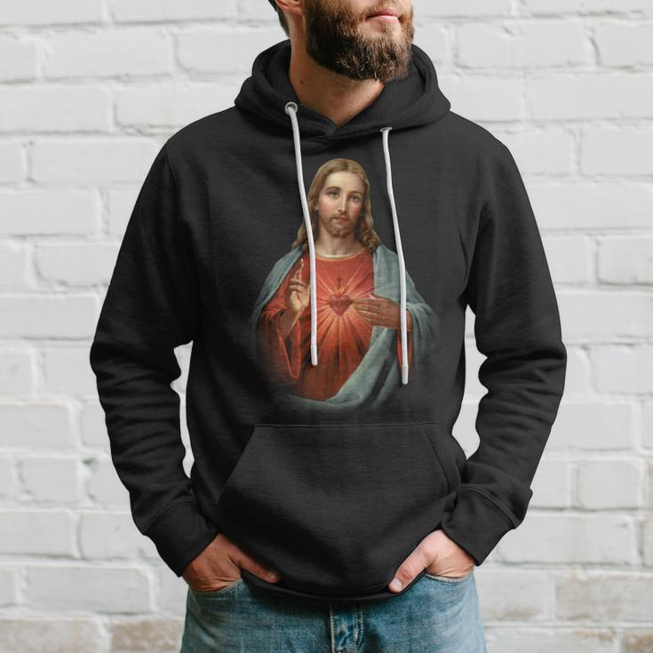 Sacred Heart Of Jesus V2 Hoodie Gifts for Him