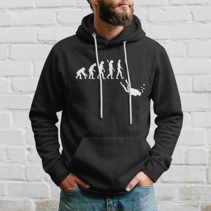 Scuba Diver Evolution Hoodie Gifts for Him