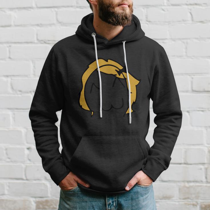 Silhouette Design Derp Meme Funny Troll Face Hoodie Gifts for Him