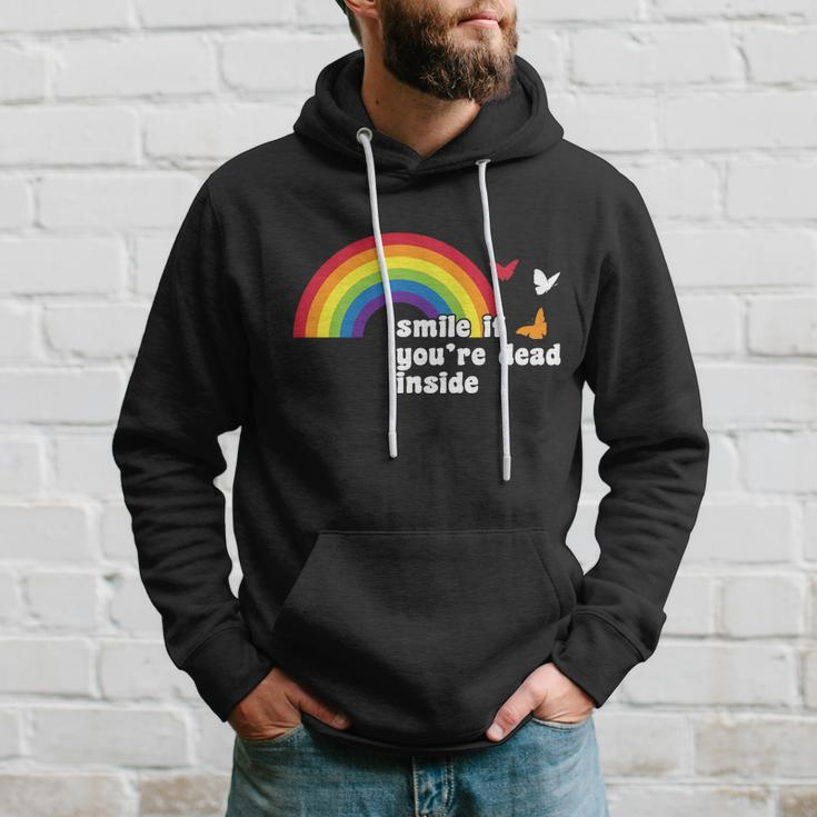 Smile If Youre Dead Inside Tshirt Hoodie Gifts for Him