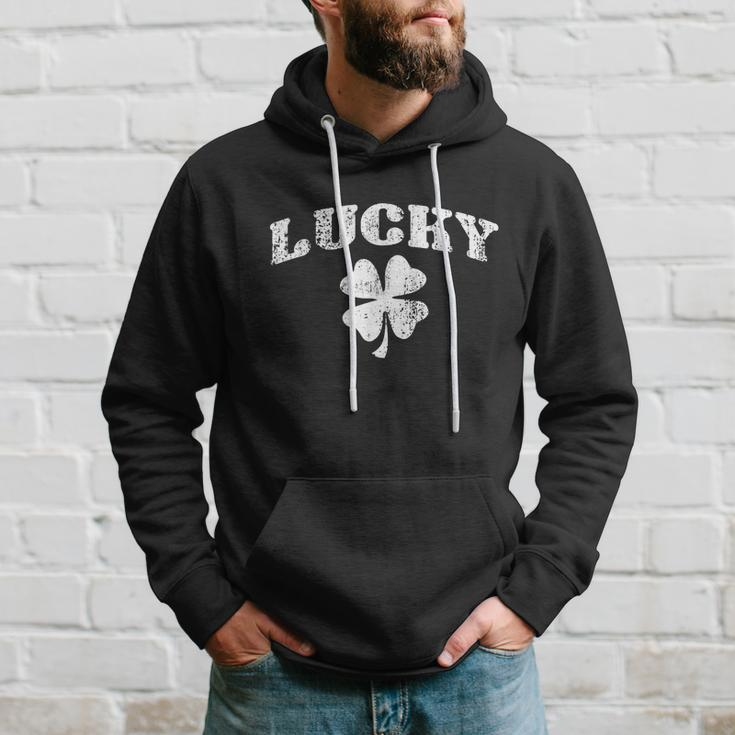 St Patricks Day Lucky St Patricks Day Hoodie Gifts for Him