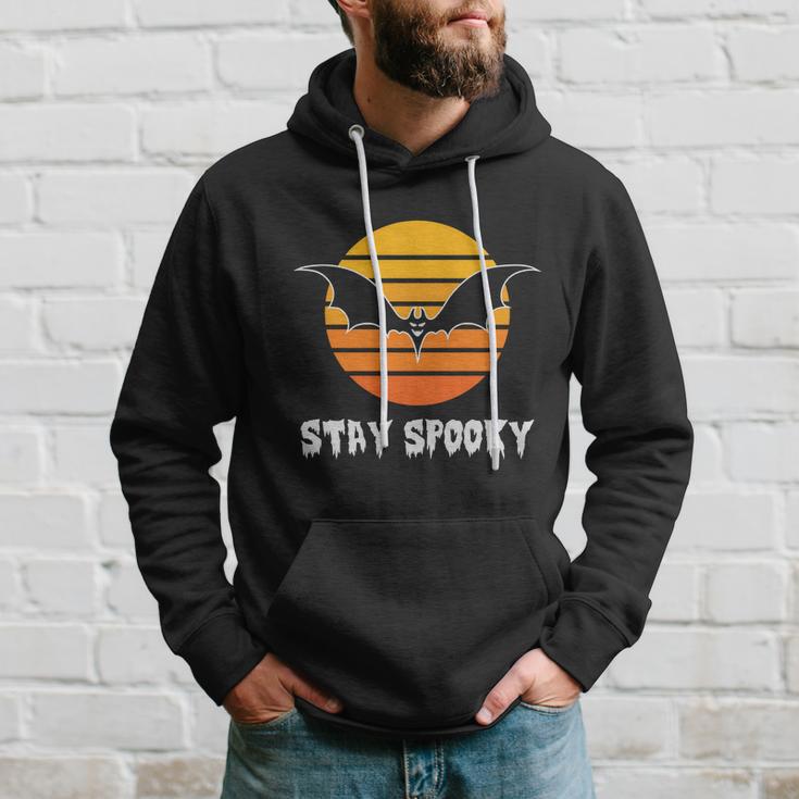 Stay Spooky Dracula Funny Halloween Quote Hoodie Gifts for Him