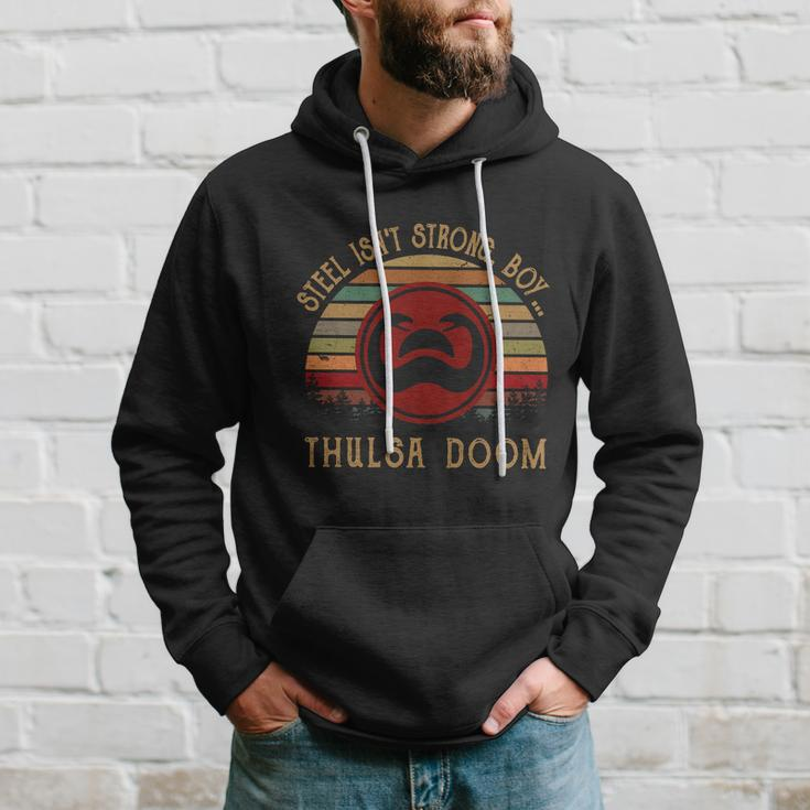 Steel Isnt Strong Boy Thulsa Doom Vintage Hoodie Gifts for Him