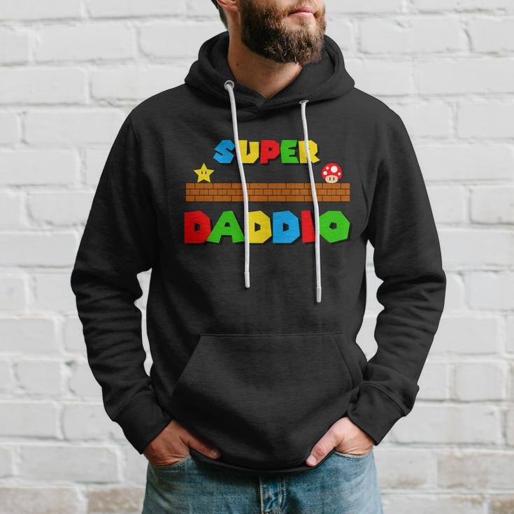 Super Daddio Retro Video Game Tshirt Hoodie Gifts for Him