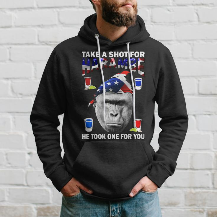 Take A Shot For Harambe Tshirt Hoodie Gifts for Him