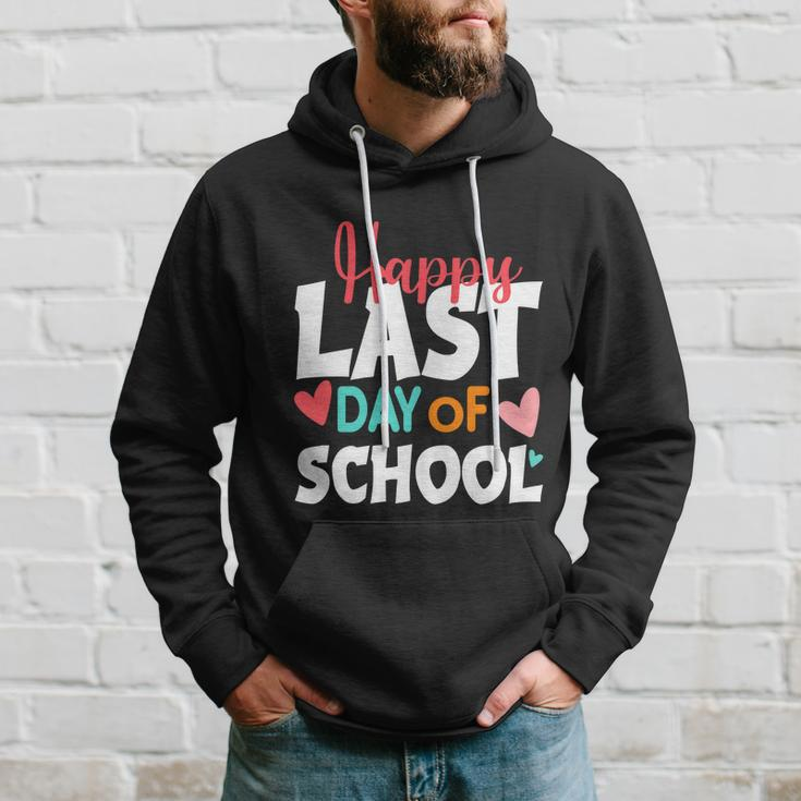 Teachers Kids Graduation Students Happy Last Day Of School Great Gift Hoodie Gifts for Him