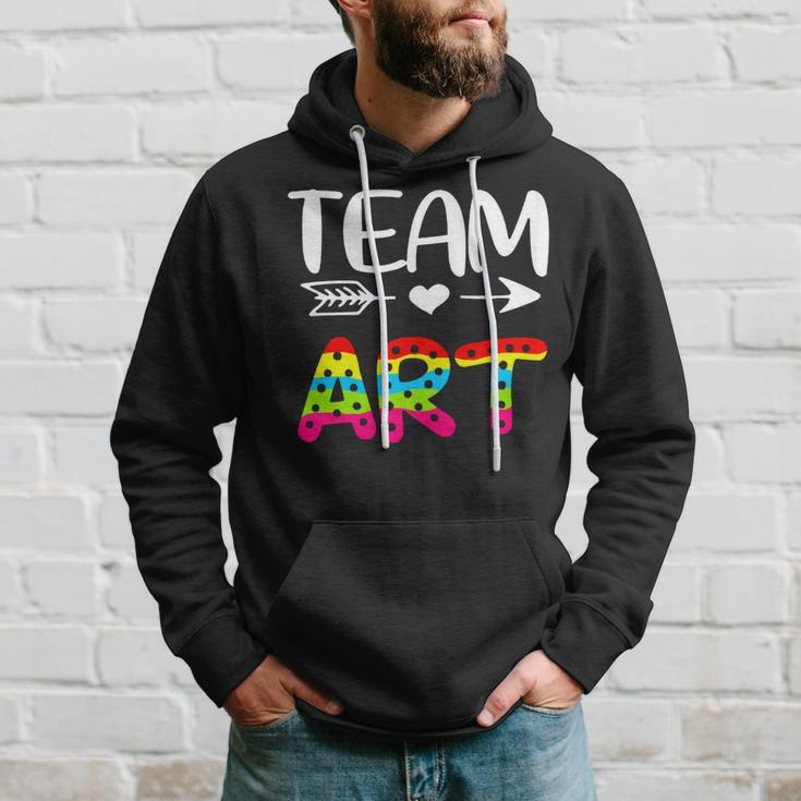 Team Art - Art Teacher Back To School Hoodie Gifts for Him