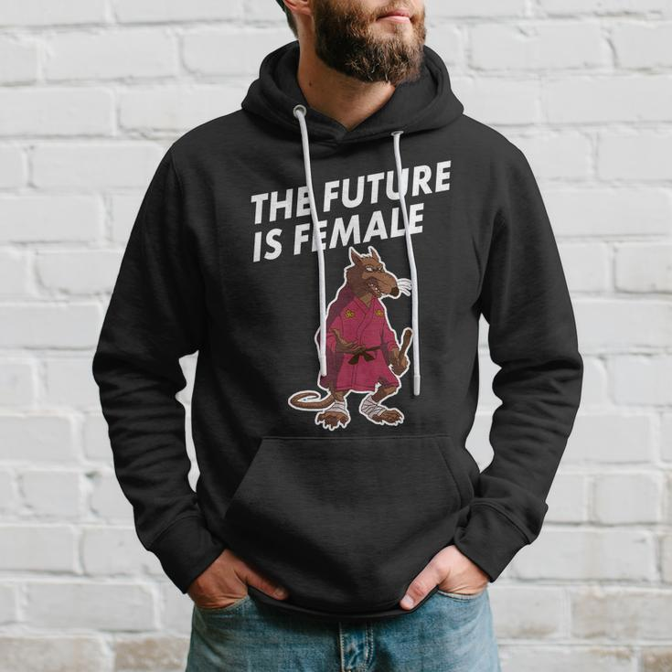 The Future Is Female Funny Splinter Meme Hoodie Gifts for Him