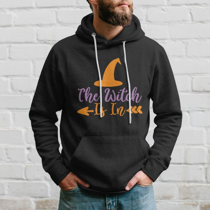 The Witch Is In Halloween Quote Hoodie Gifts for Him