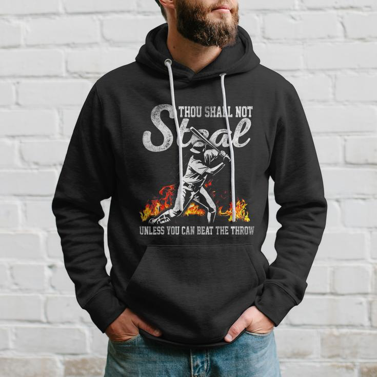 Thou Shall Not Steal Unless You Can Beat The Throw Baseball Tshirt Hoodie Gifts for Him