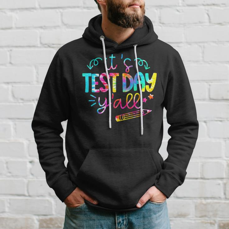 Tie Dye Test Day TeacherShirt Its Test Day Yall Hoodie Gifts for Him
