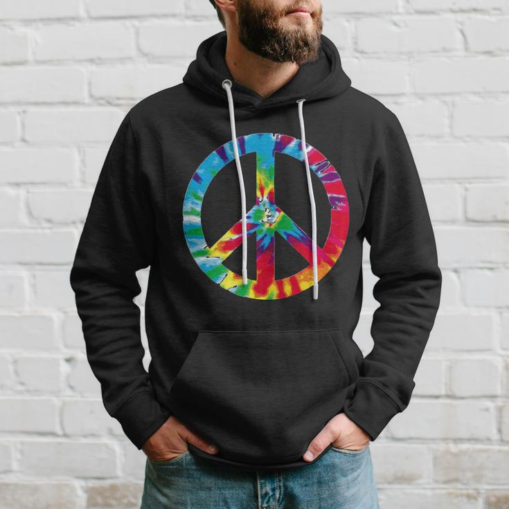 Tie Dye World Peace Sign Tshirt Hoodie Gifts for Him