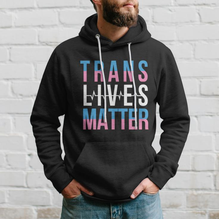 Trans Lives Matter Lgbtq Graphic Pride Month Lbgt Hoodie Gifts for Him